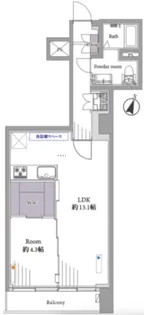 マンション東目黒苑【3階】の間取り