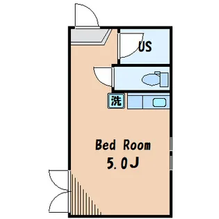 アーバンプレイス東中野II【1階】の間取り