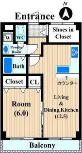 ベルドミール【5階】の間取り