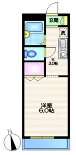 メゾンスズエン【2階】の間取り