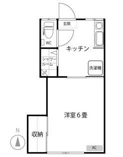 グリーンハウス【2階】の間取り