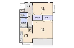 AquaLee’s【1階】の間取り