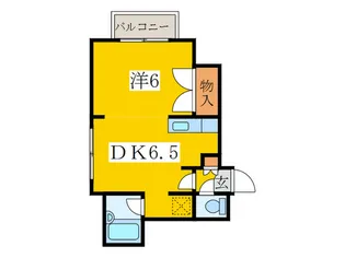 トゥモロー栄通【3階】の間取り