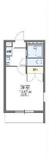 レオパレスサクセスI【3階】の間取り