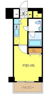 プレール・ドゥーク中野坂上【2階】の間取り