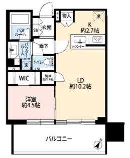 シティタワーズ東京ベイ CENTRAL TOWER【5階】の間取り