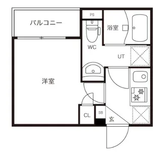 インベスト蒲田50【3階】の間取り