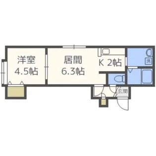 ハルニレ【2階】の間取り