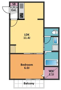 さくらテラス【1階】の間取り