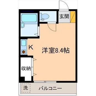 ソシエゴ【1階】の間取り