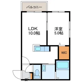 REGULUS桑園 レグルス桑園【3階】の間取り