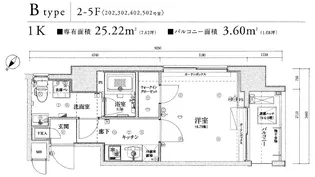 DUARES麹町onyx【4階】の間取り