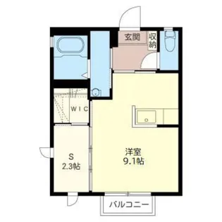 プランドールK【1階】の間取り