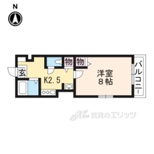 エスポワール2【1階】の間取り