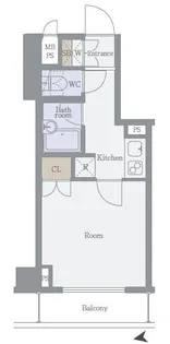 ルーブル中延弐番館【2階】の間取り