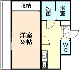 メゾン西掛尾【3階】の間取り
