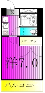 パティオ【1階】の間取り