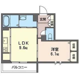 ジャカランダ【3階】の間取り