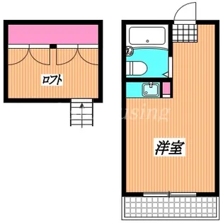 メゾンかえで【2階】の間取り