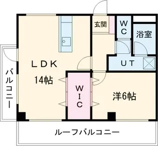 ピットインR一番館【3階】の間取り