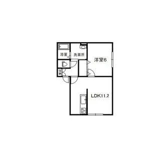 アリエッタI【1階】の間取り