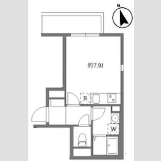 アリカ大森2【2階】の間取り