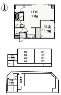 Court Condohr【4階】の間取り