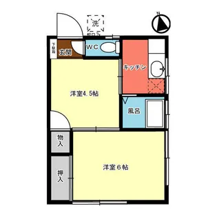 タカラハウス【2階】の間取り