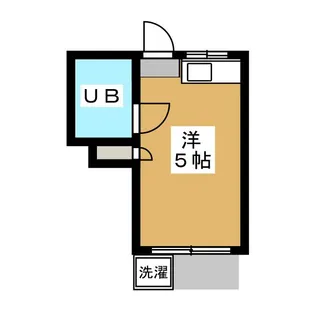 ユエ・ヴィ・調布【1階】の間取り