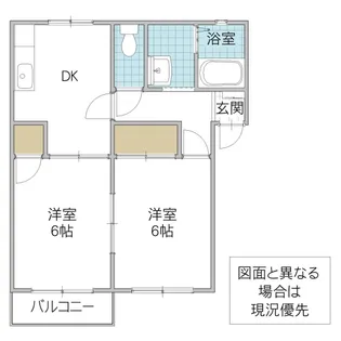 シヤトー【2階】の間取り