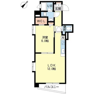 Prime Square【3階】の間取り