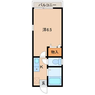 クレシェンド【2階】の間取り