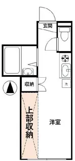 ラ・セルジュ新宿落合【1階】の間取り