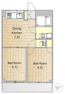 プリズム深沢【3階】の間取り