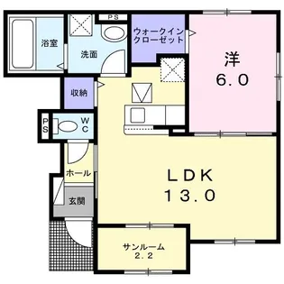 ドリーム【1階】の間取り