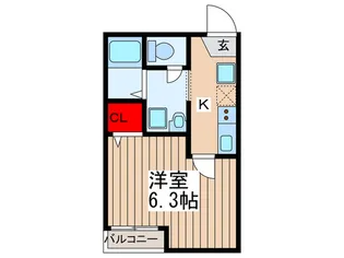 レガーロ土呂【2階】の間取り