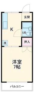 佐鳴ハイツ【2階】の間取り