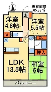 ステージアヴァンセ【6階】の間取り