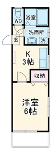 シェルハウス II【2階】の間取り