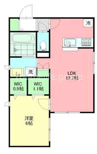 ルーシア【1階】の間取り