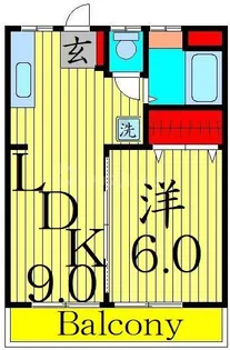 寿マンション【2階】の間取り