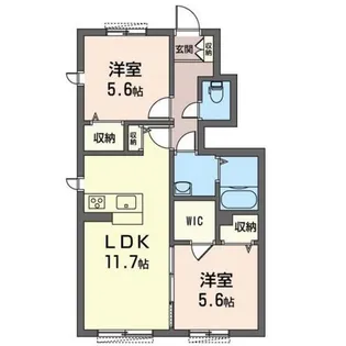 フォンス【1階】の間取り