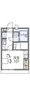 レオパレスサンシャイン北条【2階】の間取り