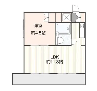 メゾン・ド・フレール【3階】の間取り