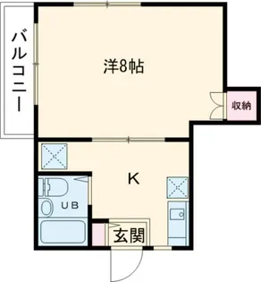 コーポラス紀念【2階】の間取り