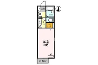ソレーユ箕面【2階】の間取り