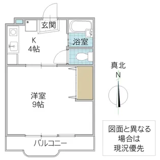 コーポ・ロゼ【1階】の間取り