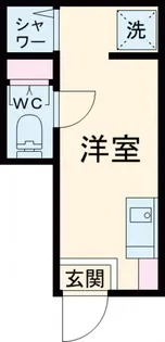 サークルハウス谷在家【1階】の間取り
