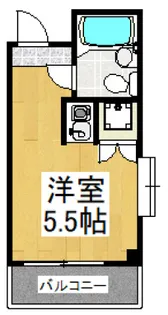 プロスパー久米川【3階】の間取り