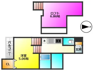 soleil井尻(ソレイユ)【1階】の間取り